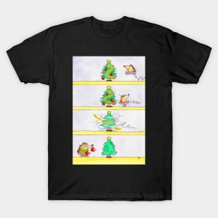 Christmas Ballet Cartoon T-Shirt